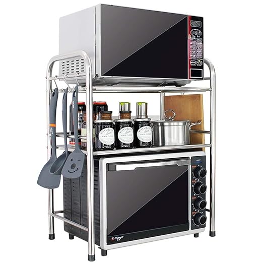 MMMP Estante de Cocina Estante de Horno de microondas Estante de ...