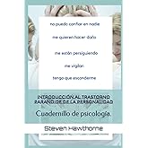 Introducción al trastorno paranoide de la Personalidad: Cuadernillo de psicología. (TRASTORNOS de la PERSONALIDAD. PSICOLOGÍA