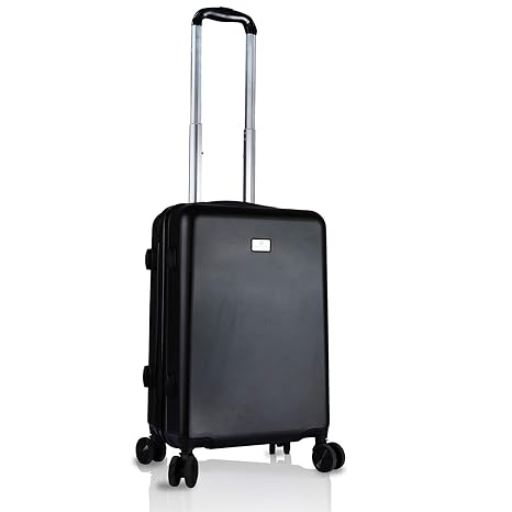 Buy Cross Montana Polycarbonate 57 Cms Black Hardsided Cabin