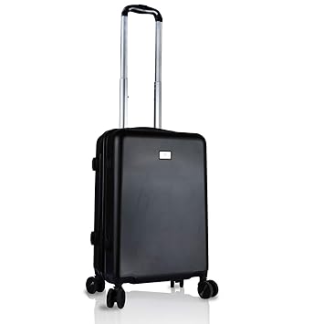 black small suitcase