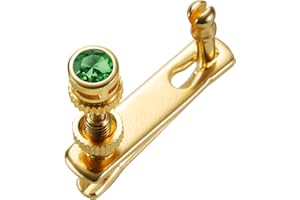 YWYLL Handmade Creative Violin Fine Tuning Violin Tuners Violin Screw Violin String Adjusters for 3/4 4/4 Violins (5GREEN)