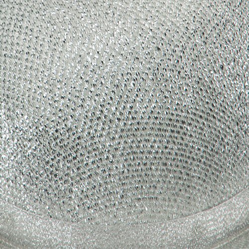 e4Hats.com Glitter Derby Hat - Silver Sparkle Costume