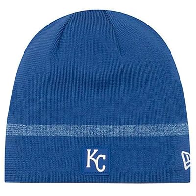 New Era MLB Kansas City Royals Clubhouse Stocking Knit Hat Beanie Skull Cap