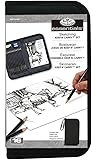 Drawing and Sketching Pencil Set In Zippered Carrying Case