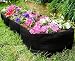 Kenley Fabric Raised Garden Bed for Vegetables - 135 Gallon Rectangle Grow Box & Gardering Container - Pots Planter Bag with Plant Tags Set