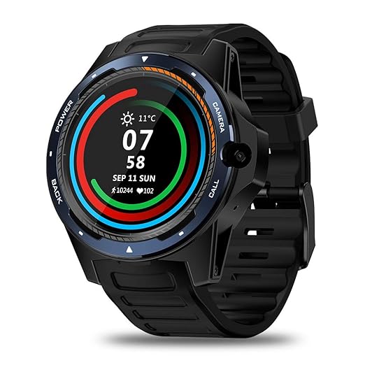 Smart Watch, Zeblaze Thor 5 Dual Systems 4G Smart Watch ...