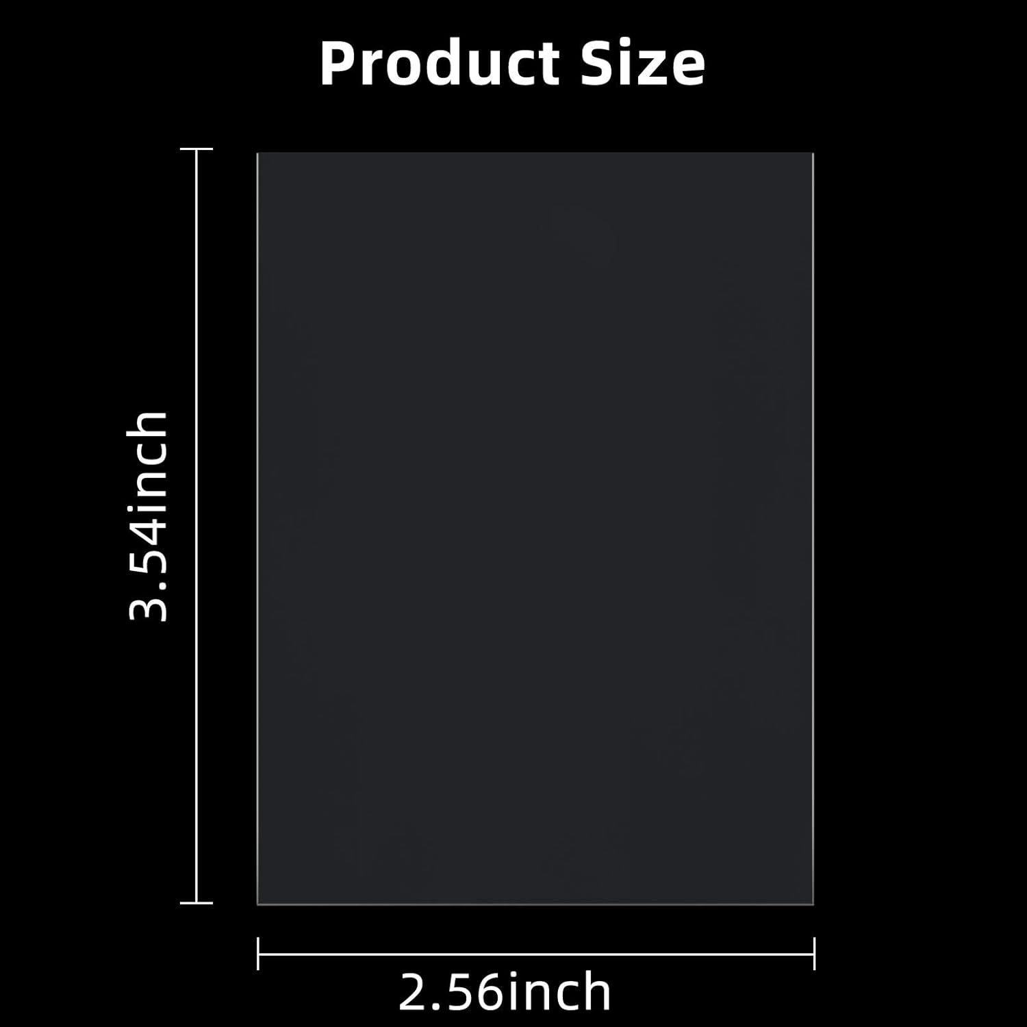 600 Pieces Card Penny Sleeves for Trading Card Clear Card Protectors