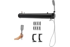 BAIODNB Pressurized Water Tank for Camping Shower,Portable Camping Showerhead Handheld with Storage Bag, Roof Rack Shower for Hiking, Car wash, Pet Cleaning, Beach Vacations