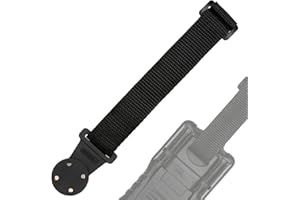 HZHSSG Multimeter Magnetic Hanging Strap,Multifunctional Magnetic Strap Kit for Fluke Digital Multimeter,1 Straps, 1 Magnetic Hanger,Magnetic Hanger for Testo and UNI-T Multimeters(Black)