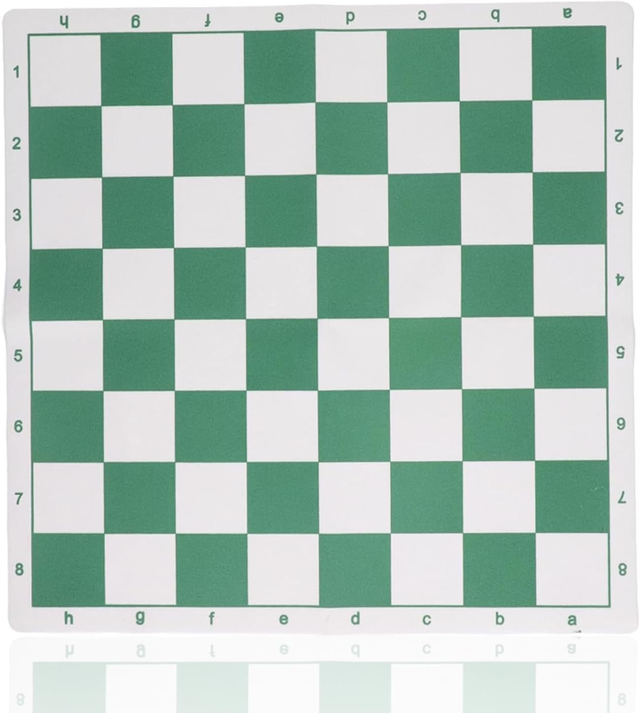 ChessBoard Only, No ChessPieces, Chess Mat Portable PU Leather Roll Up ChessBoard Lightweight & Non Slip Travel Board Games for Adults (S)