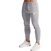 Wangdo Men's Joggers Sweatpants Gym Training Workout Pants Slim Fit with Zipper Pockets