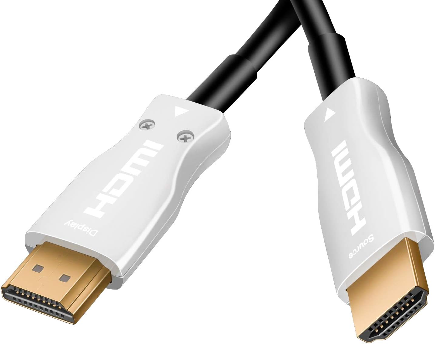 PremiumCord fibreglass high speed with Ether. 4K @ 60 Hz Cable 5 m M/M Gold-Plated Connectors, Black - Image 4