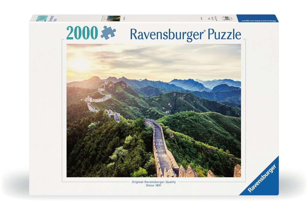 Ravensburger Great Wall of China 2000 Piece Jigsaw Puzzle for Adults and Kids Age 12 Years Up
