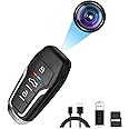 Yhsfsveh Hidden Camera Car Key,Smart Baby Nanny Cam for Surveillanc Outdoor Indoor