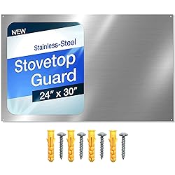 24" x 30" Reversible Metal Backsplash Matching