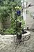 Panacea 86740 21-Inch Diameter Plant Stand, 73.5-Inch Height by 21-Inch Width, Black