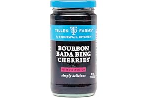 Tillen Farms Bourbon Bada Bing Cherries, 13.5 oz