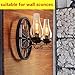 Edison Light Bulb, 40 Watt Vintage Light Bulb, Dimmable Incandescent Light Bulb, 110v - 130v, E27/E26 Base - Amber Warm - T45 Tubular Shape - Clear Glass Light Bulbs for Home Light Fixtures