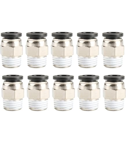 RUDIES - EX Festo 153047 QSL-1/4-6 Push-in/Threaded L-Fitting, Nickel