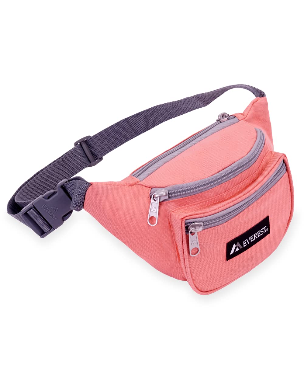 Everest Signature Waist Pack - Standard, Coral, One Size