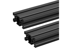 OUYZGIA 2040 Aluminum Extrusion 550mm 21.6 inch V Slot 2040 Extrusion for Building 3D Printers CNC Machine (V Slot 2040, 21.6 inch, 550mm, 2pcs)