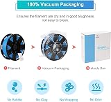 Creality Ender PLA Filament 1.75mm Blue 2.2lbs No-Tangling +/-0.02mm view 2