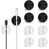 SZGSBB Cord Holder for Nightstand, Appliance Cord Organizer, Cord Holder for Desk Cord Organizer, Cord Clips for Nightstand, 