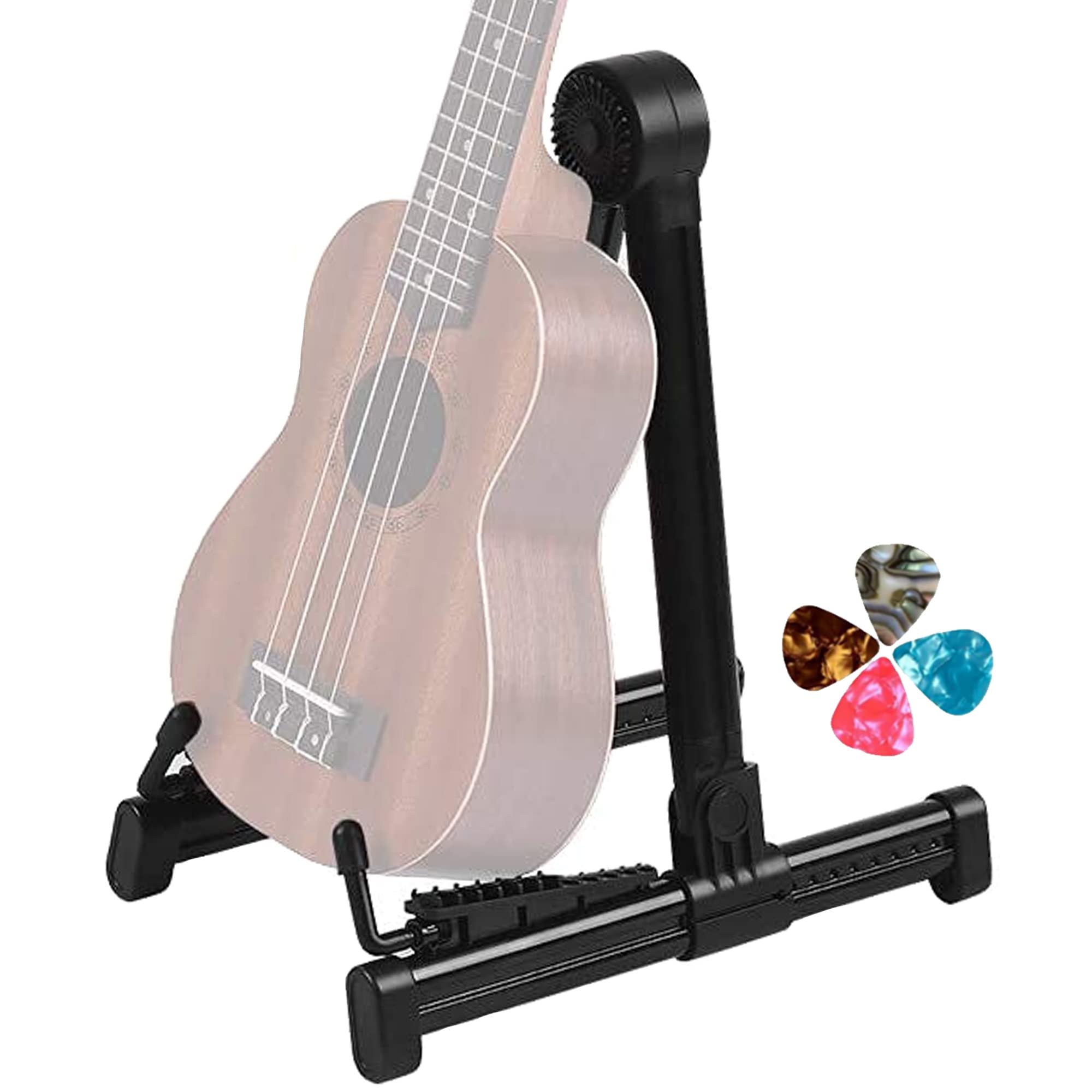 Floor Guitar Stand Universal Portable Acoustic Guitar Accessories for Acoustic, Electric and Classical Guitar