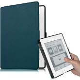 Fintie Slim Case for 6" Nook GlowLight Plus 2015, Navy | Slim Lightweight PU Leather Hard Back Shell Protective Cover for Nook GlowLight Plus Model BNRV510