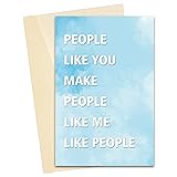 Heyshoo Funny Thank You Card, Thanks Appreciation