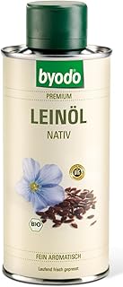 Byodo Natives Leinöl, 2er Pack (2 x 250 ml Dose) - Bio