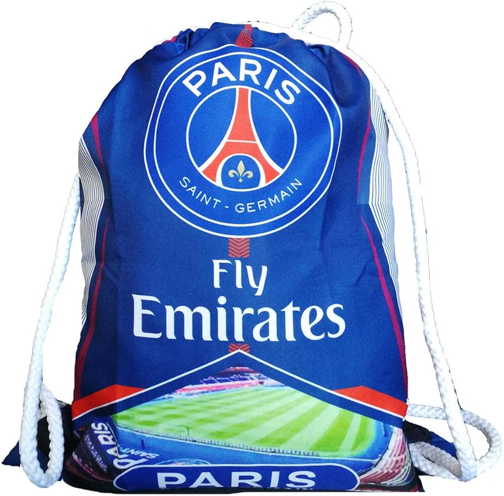 Football Club Sports Drawstring Backpack Gym Bag Shoes Bag Ball Bag for