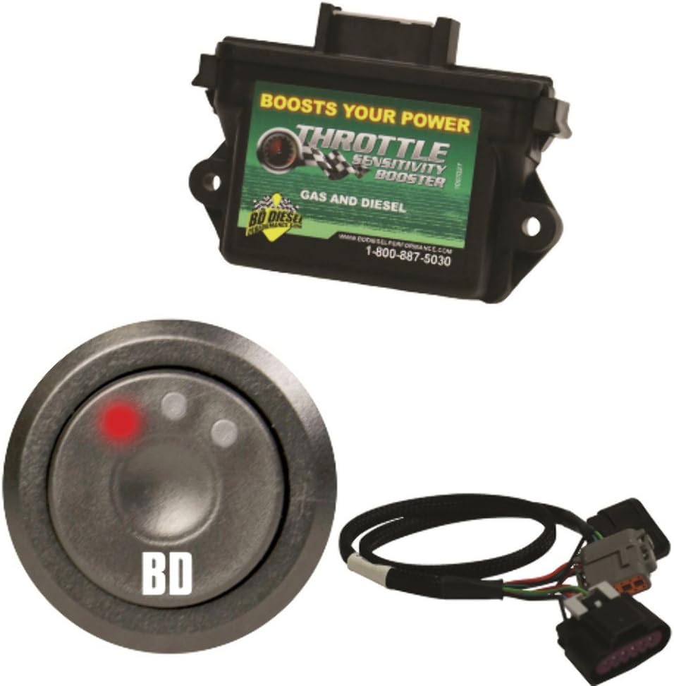 BD Diesel Performance 1057705 Throttle Sensitivity Booster Optional Switch