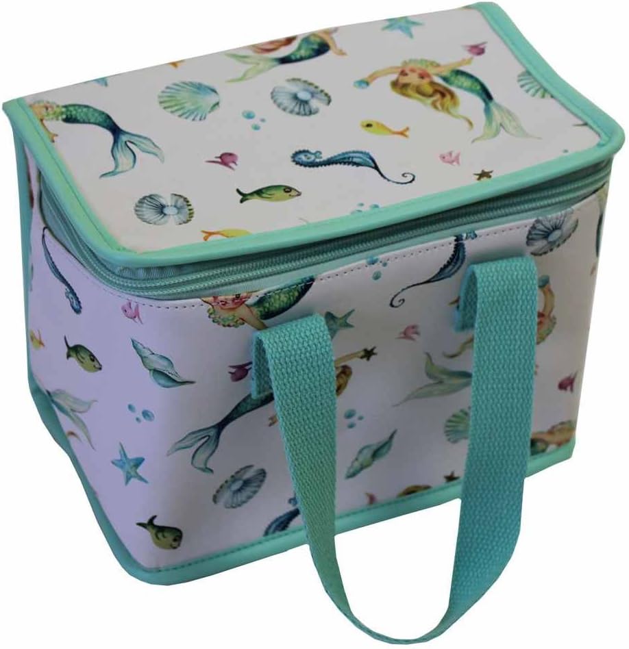 Powell Craft Kids Lunch Bags.20x12x16cm. multicoloured (blue mermaid)