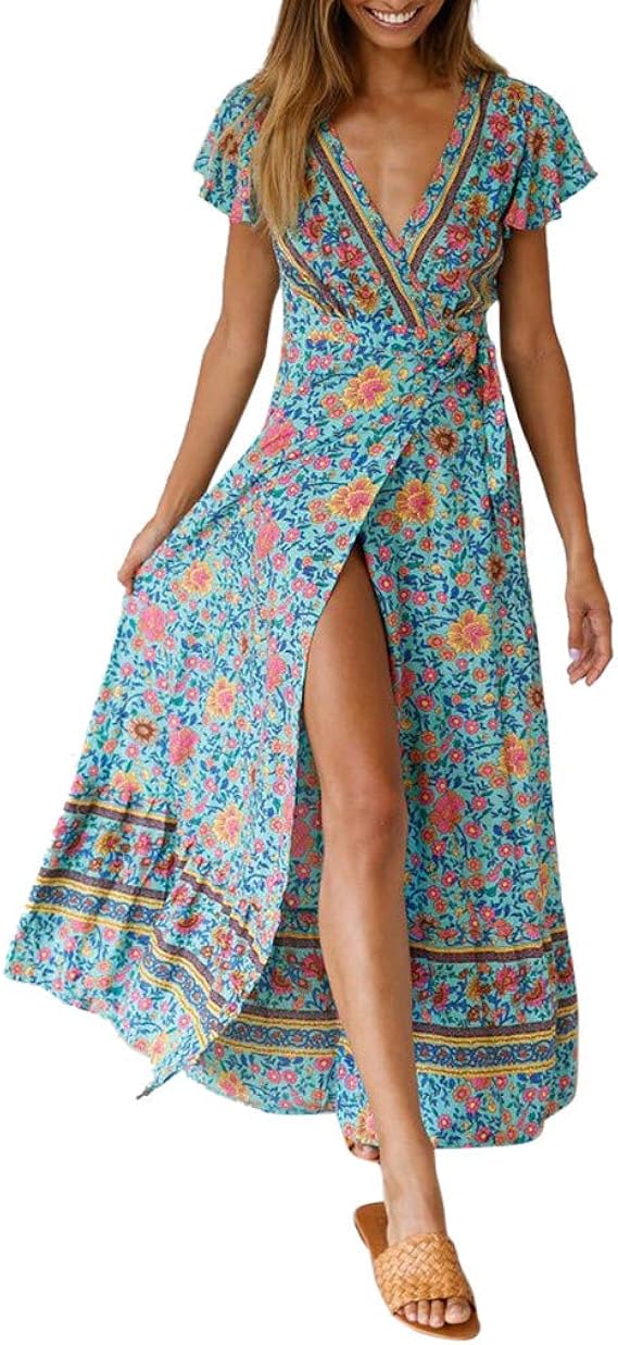 floral wrap dress canada