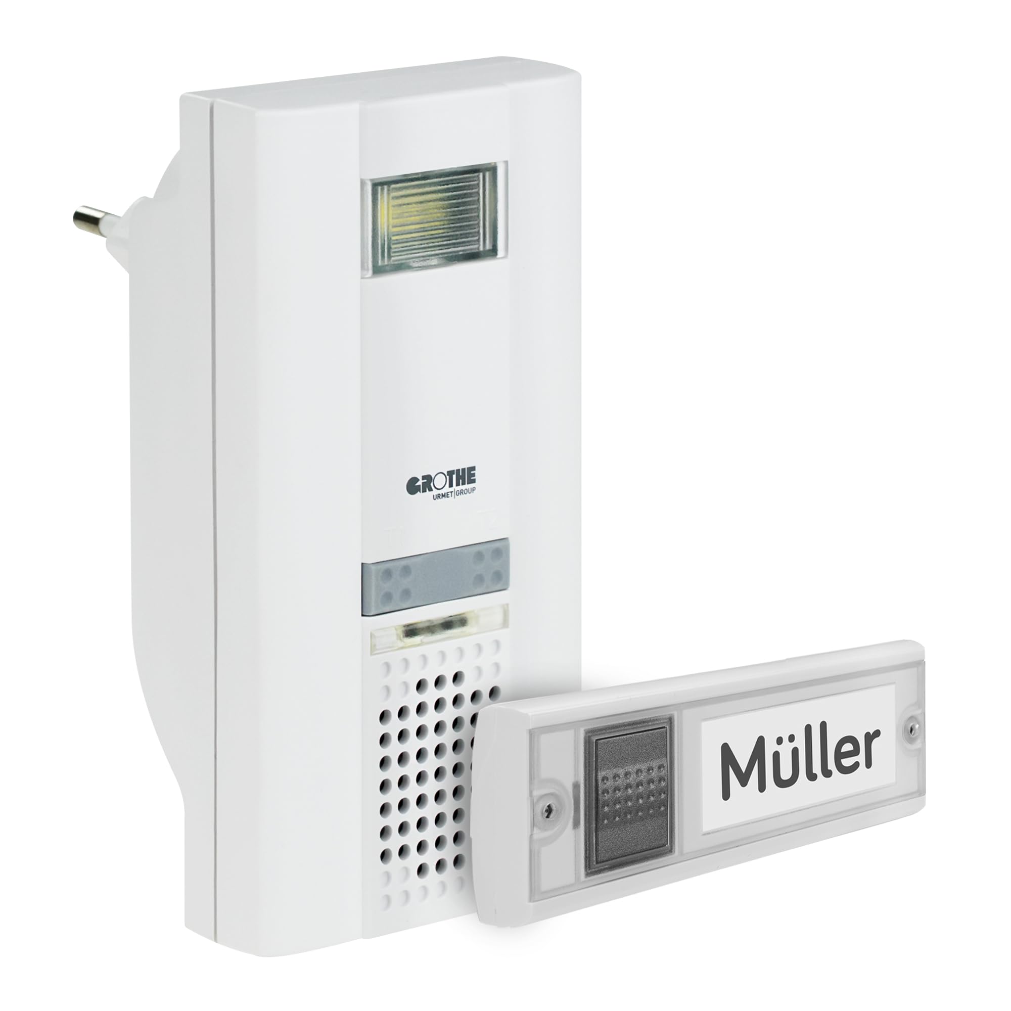 Grothe Steckdosenfunkgong-Set bis 150m