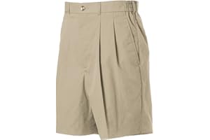 Monterey Club Men's Pleated Expandable Waist Classic Golf Shorts #8622 - Mens Shorts - Golf Dry Swing