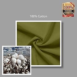 TOPDesign 12-Pack Economical 16"x15" Olive Green