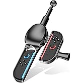 FANPL Fishing Rod for Nintendo Switch 2 Joy Con, Fishing Game Handle Controller Grip Accessories for Switch Legendary Fishing & Fishing Star World Tour & Bass Pro Shops, Enhance Gaming Experience