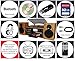 Boytone BT-28SPW, Bluetooth Classic Style Record Player Turntable with AM/FM Radio, CD / Cassette Player, 2 Separate Stereo Speakers, Record from Vinyl, Radio, and Cassette to MP3, SD Slot, USB, AUX.thumb 1