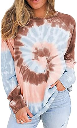 trendy tie dye sweatshirt