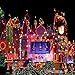 Solar String Lights 72ft 200led Solar Power Outdoor Lights, Fairy Ambiance Lighting Waterproof for Gardens, Patio, Landscape, Homes, Wedding, Party, Tree, Outdoors, Christmas Decoration, Multi