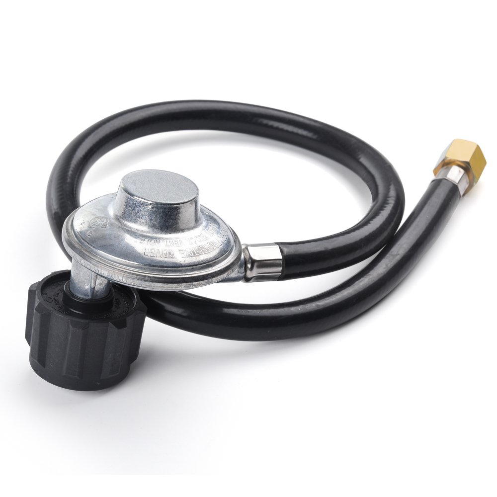 GASPRO 2 FT GAS Grill Regulator and Hose, Low Pressure Lpg Hose,3/8