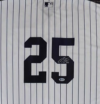 gleyber torres autographed jersey