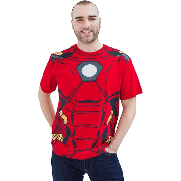 ROCKOFF Tiras De Deadpool Camiseta Hombre (Pack De 1