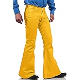 70s Disco Pants for Men,Mens Bell Bottom Jeans Pants,60s 70s Bell Bottoms Vintage Denim Pants Jeans for Men