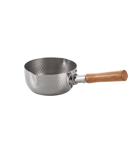 Amazon.com: MARUYAMA GIKEN 煌六花 KOURIKKA Yukihira Saucepan 18 cm