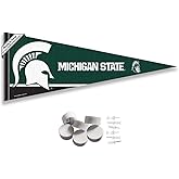 Michigan State Spartans Pennant Flag and Wall Tack Mount Pads