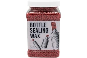 Blended Waxes, Inc. Cire à cacheter pour bouteilles de vin, de bière et d'alcool – Pastilles – Cire d'embouteillage résistant
