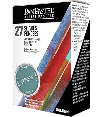 Amazon.com: PanPastel Artist Pastels by GOLDEN, Painting Set, 30